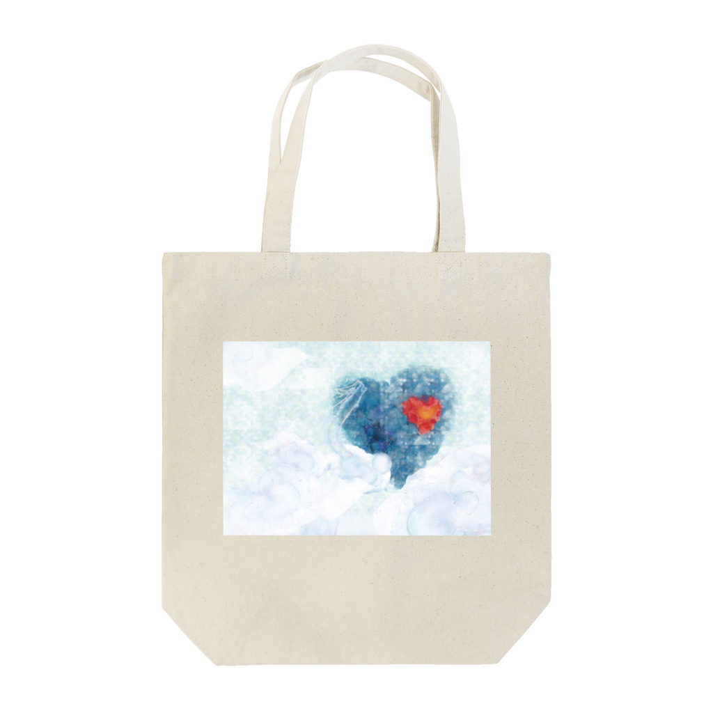 WAMI ARTのタツとハート Tote Bag