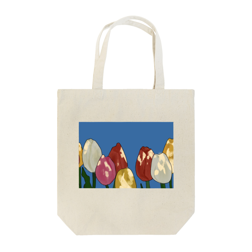 chammaの木陰のちゅーりっぷ Tote Bag