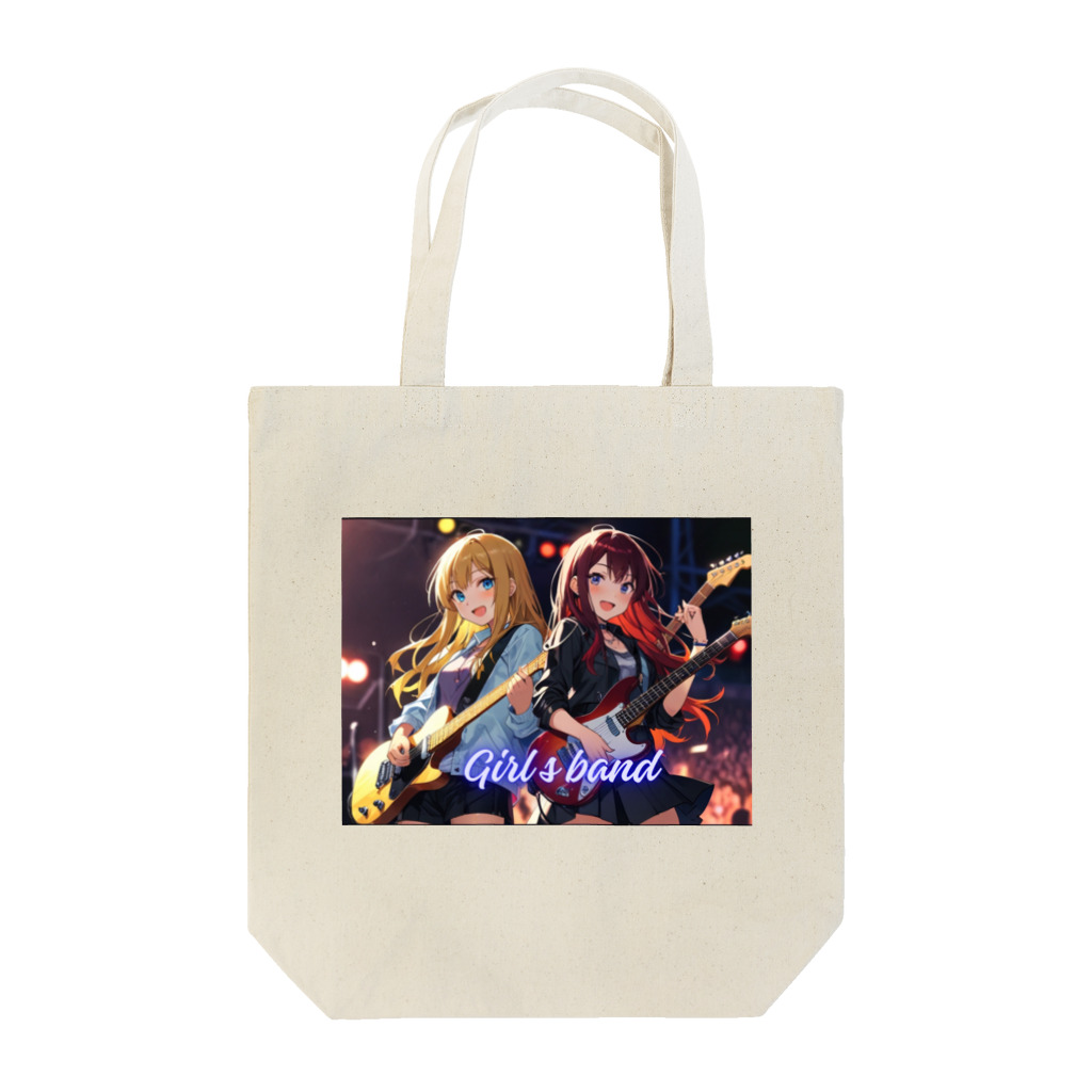 HokutoKenのガールズバンド！ Tote Bag