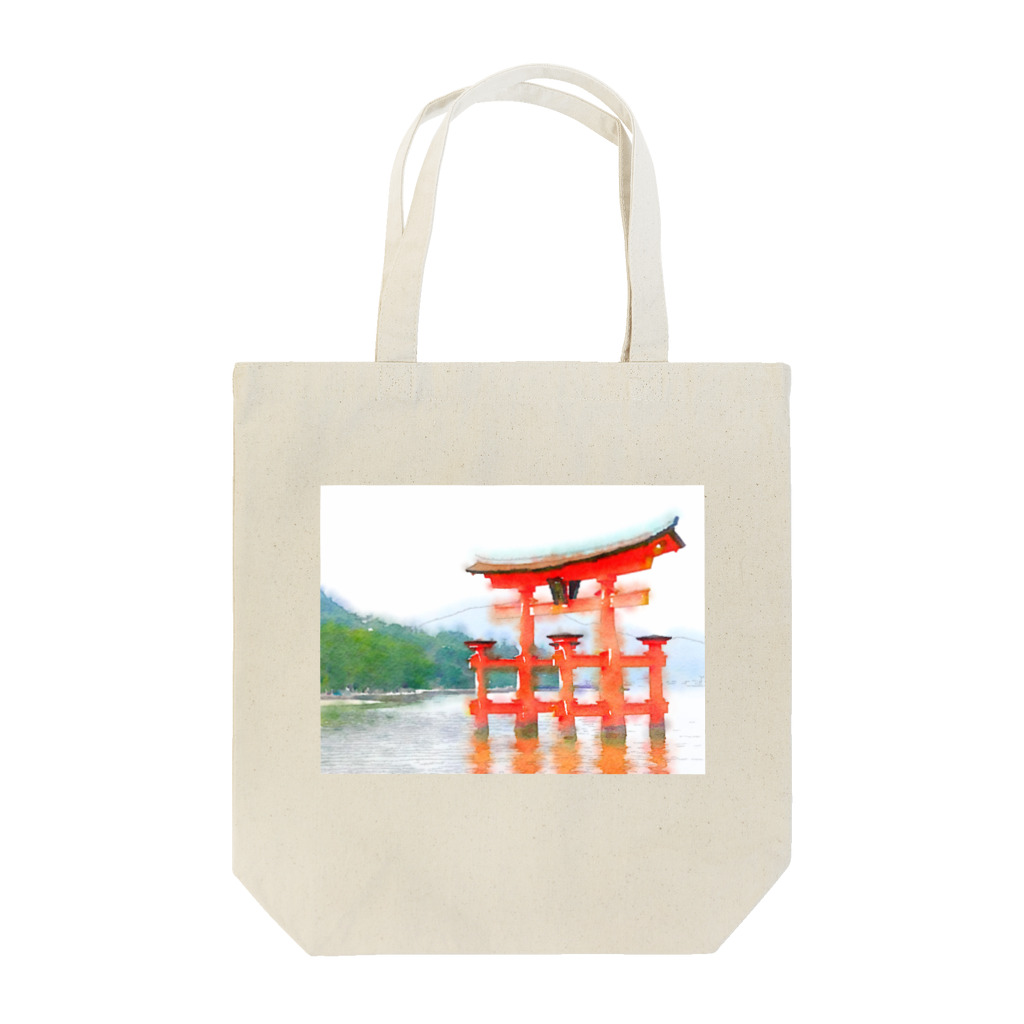 34addressの宮島鳥居グッズ Tote Bag