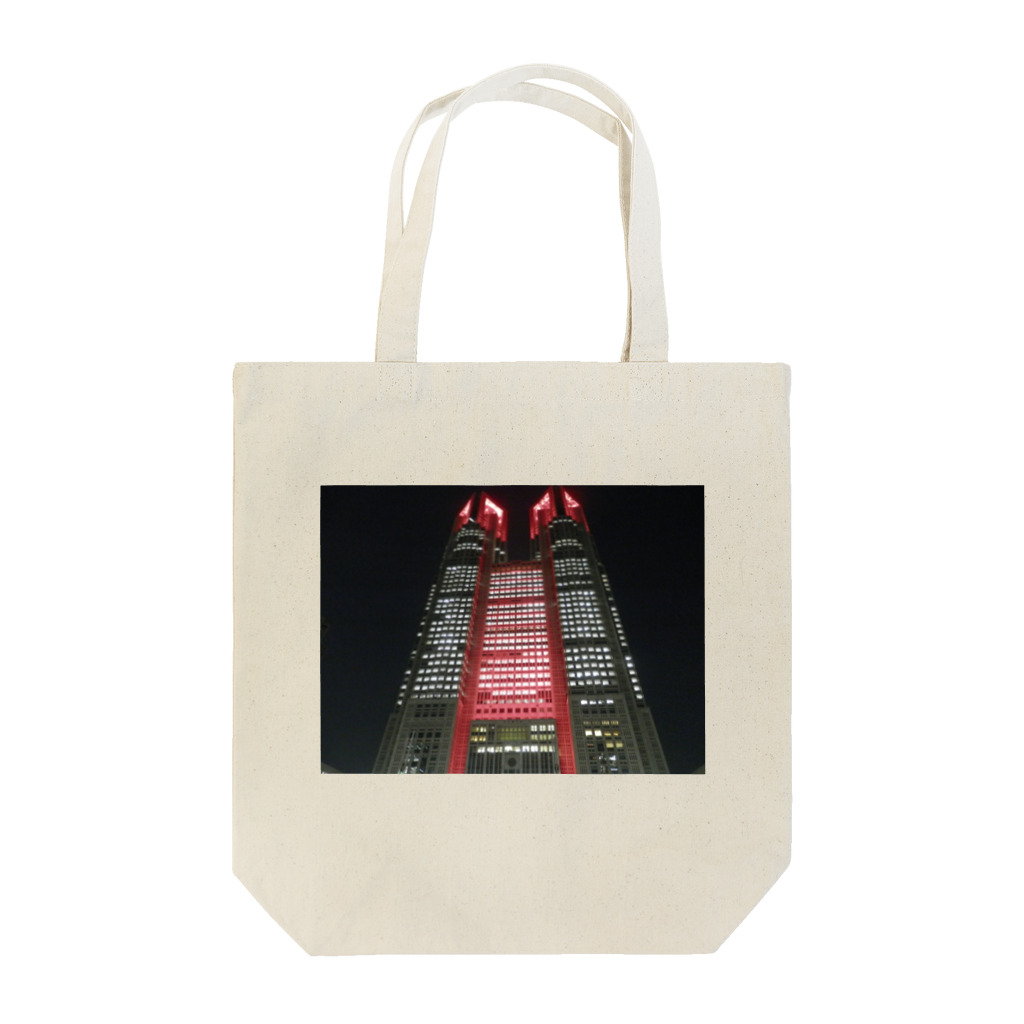 デザイナーショップfreedoor withトーマの東京アラート発令中 Tote Bag