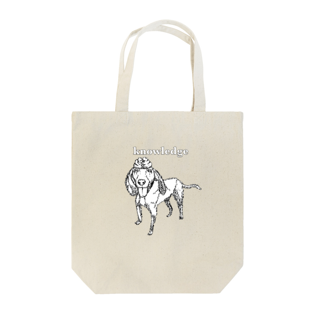 knowledgeのDogDog item Tote Bag