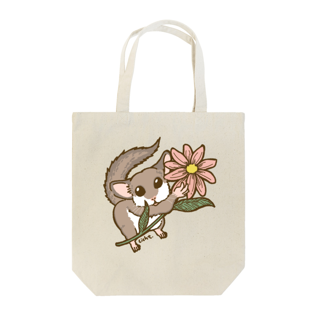 Lichtmuhleの一輪のお花とアフリカヤマネ Tote Bag