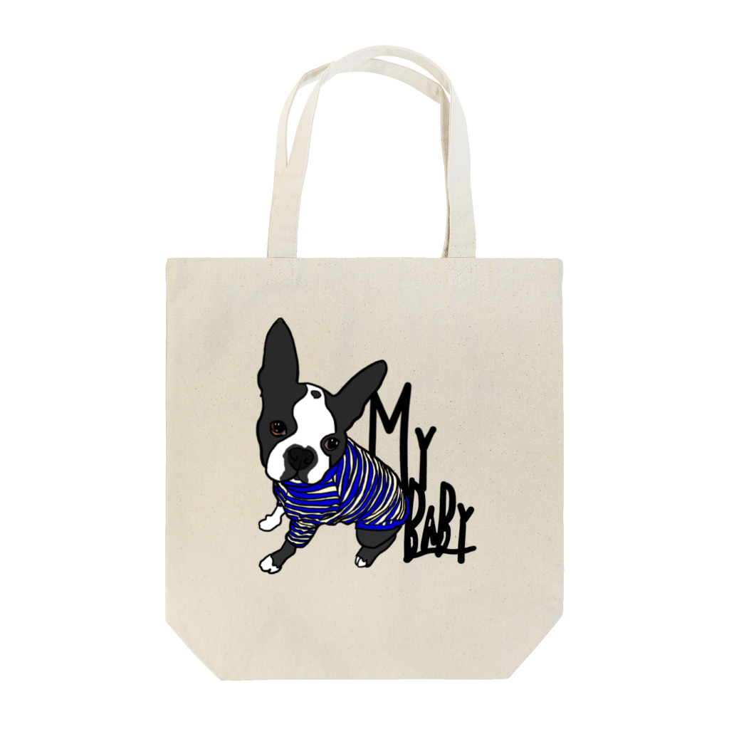 BuhiBuhiBooのMyボストンテリア Tote Bag