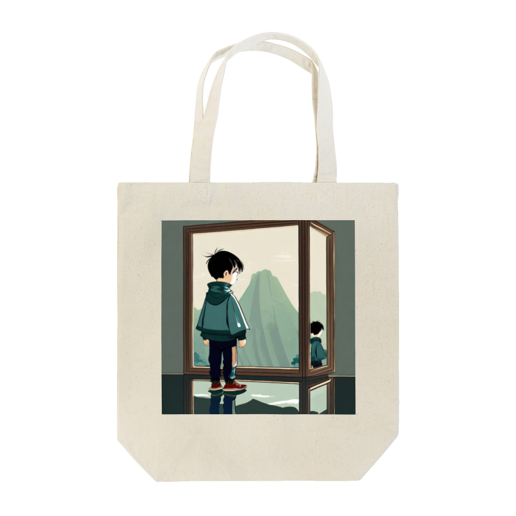 みとみとショップの孤独な少年　　 Tote Bag