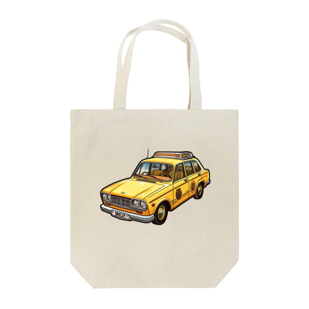 GoodsGalaxyArtのNYのイエローキャブ Tote Bag