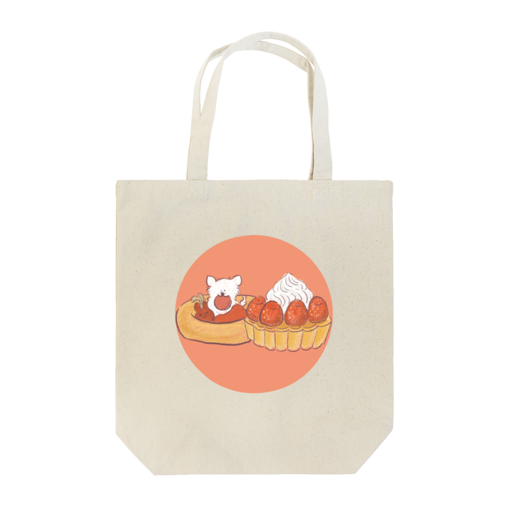 おかかのいちごのタルトとチワワ Tote Bag