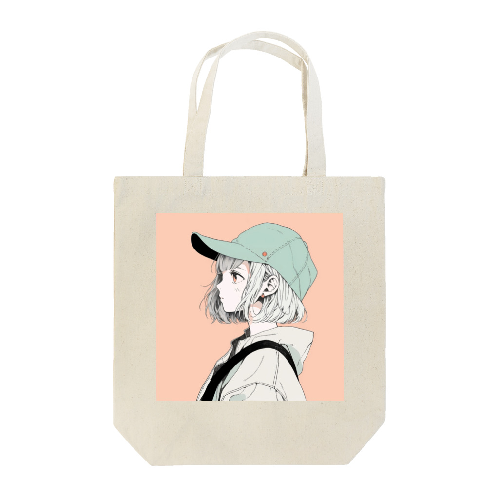 UrbanStyleOasisのゆるふわショートガール Tote Bag