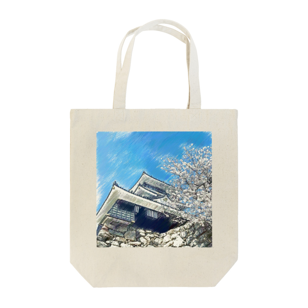 ピヨるっちの【浜松城】フォトアート Tote Bag