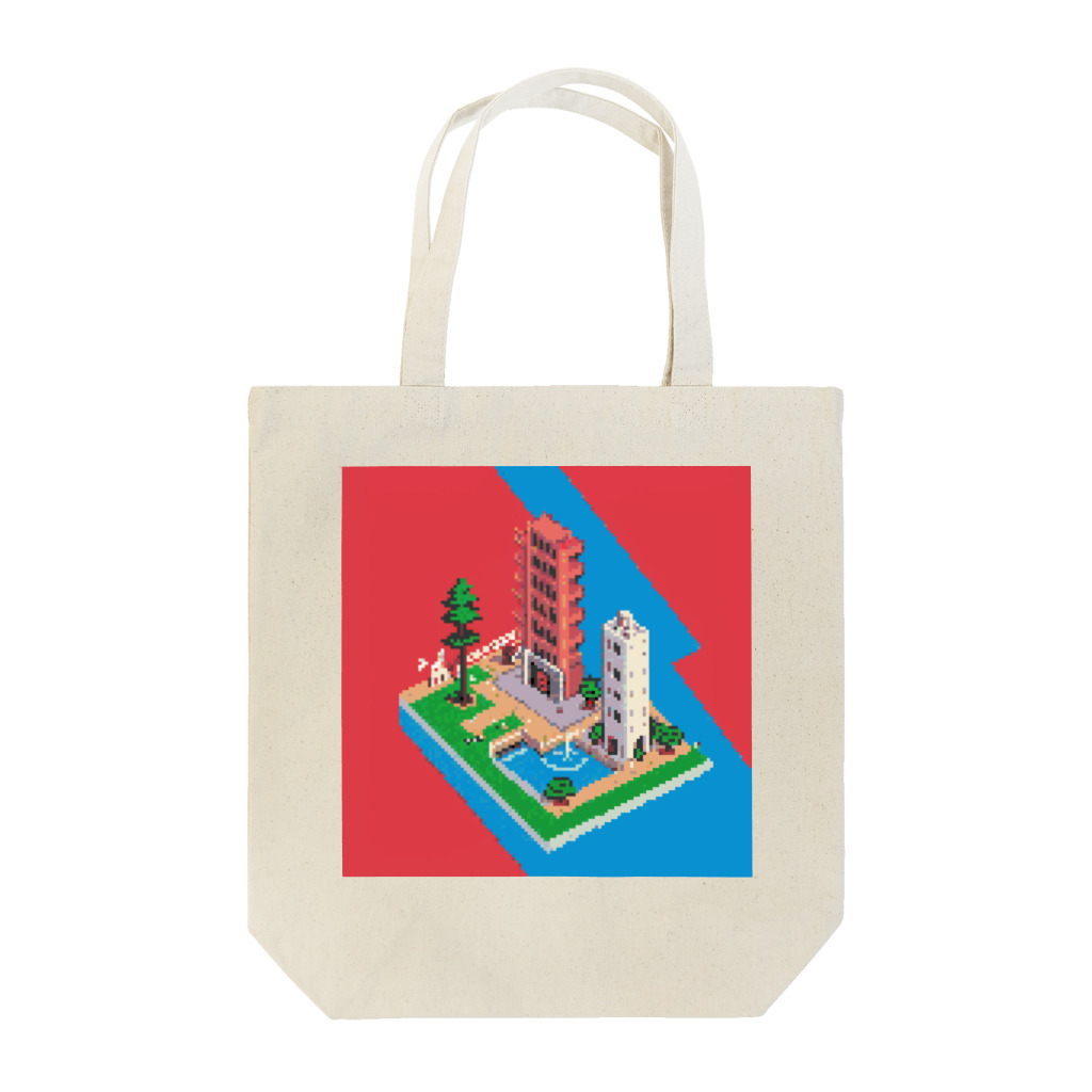 IMMI pixel artのIrsusi Tote Bag