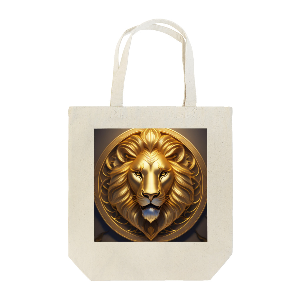 タカヤマ・サイトの金獅子の紋章・プライド Tote Bag