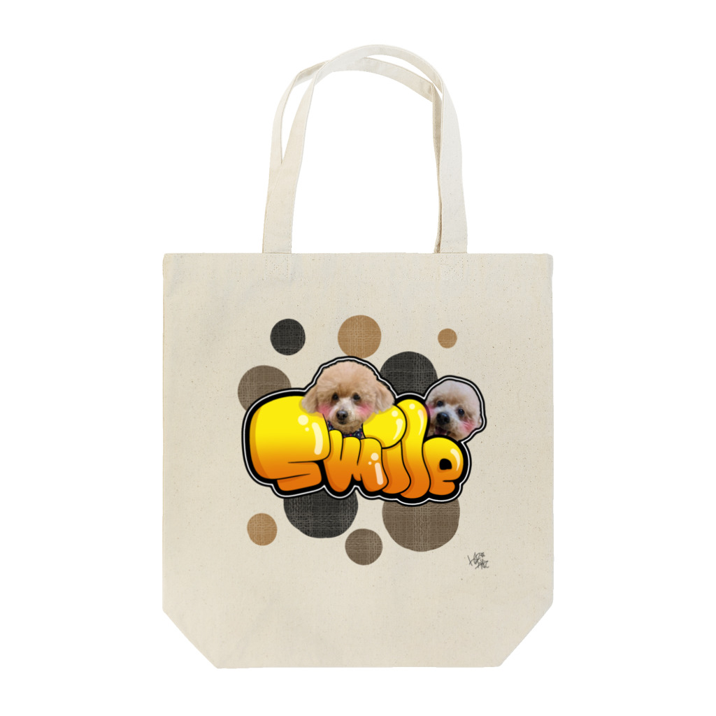 HARU.RINA_artのSmileちゃんと一緒♥ Tote Bag