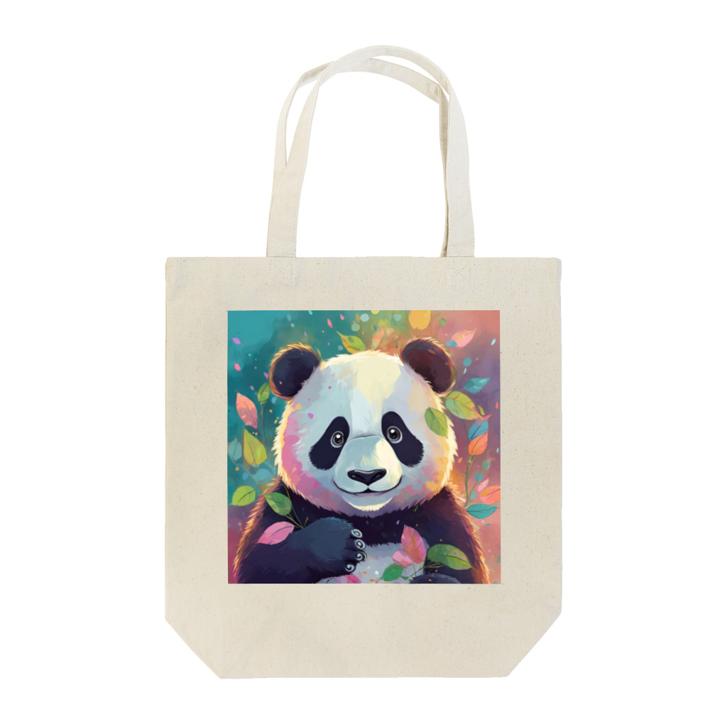 tomos_fashionのカラフルパンダ Tote Bag