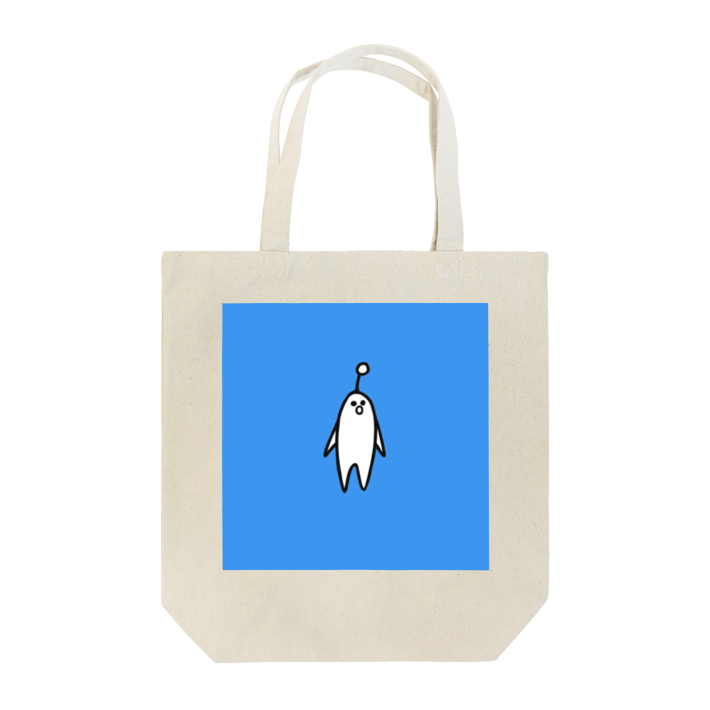 ナニモノカレーベルのいつものナニモノカさん Tote Bag