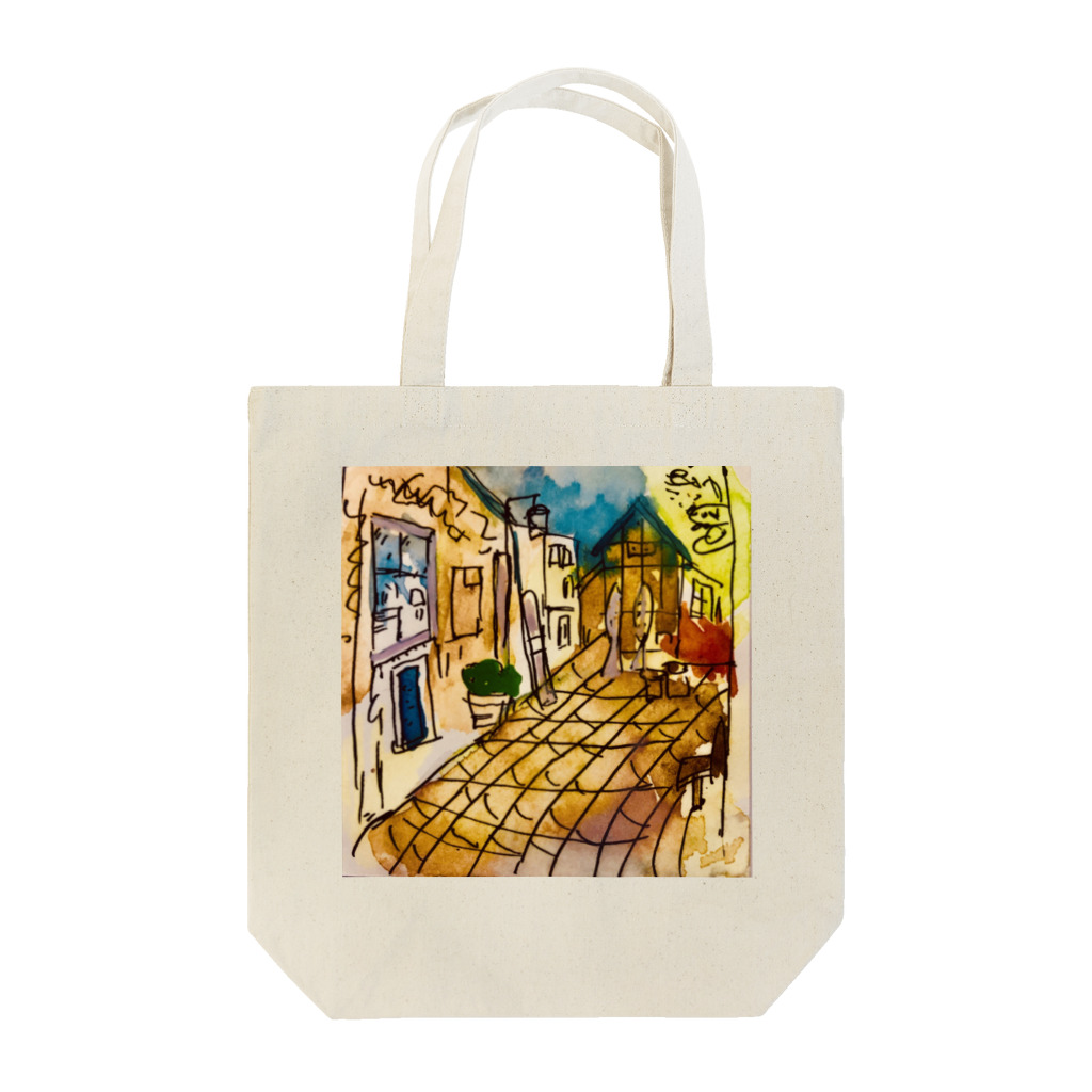 azarashiko8の街角 Machikado Tote Bag