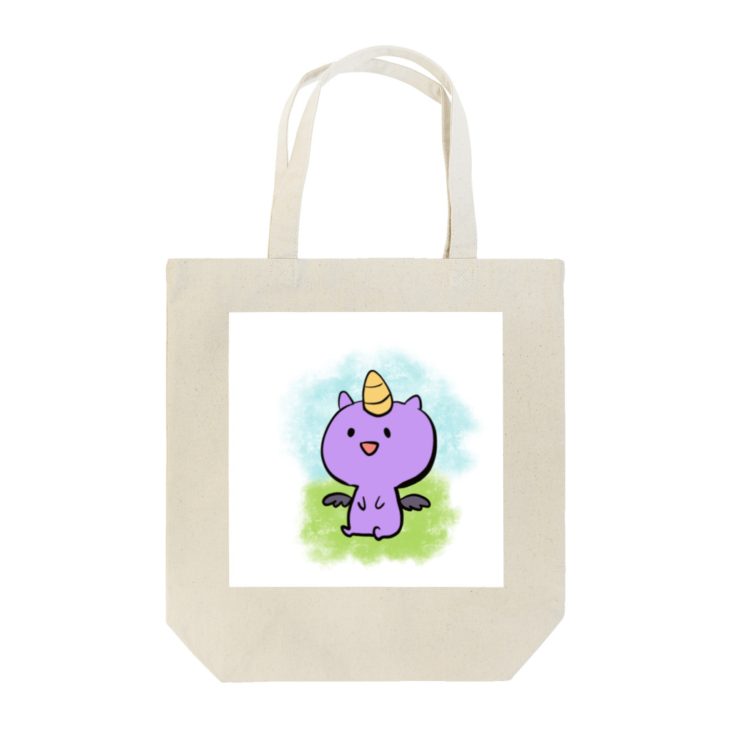 🐟工房の草原のユニコーン Tote Bag