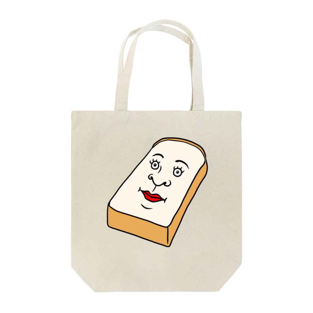 ホビヲノエのお店のかっこいい二枚目の食パン トートバッグ