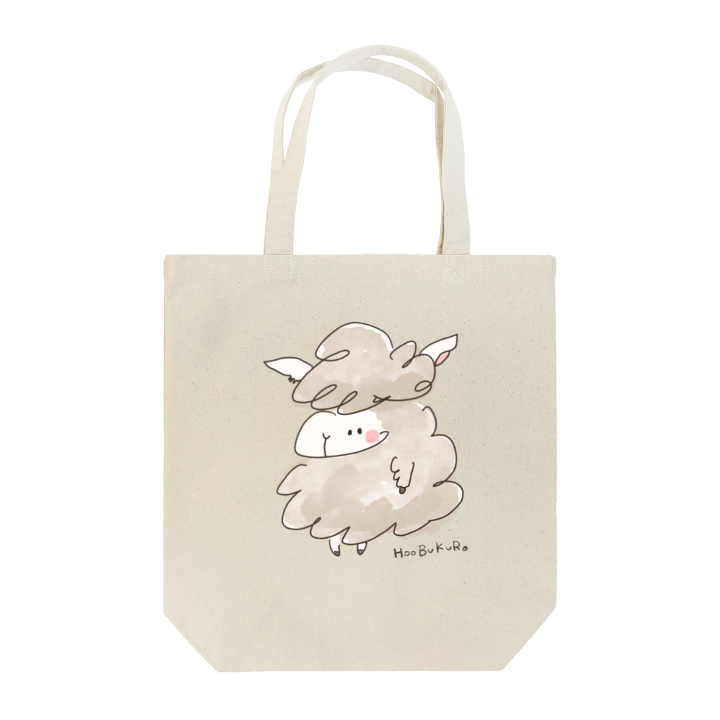 HOOBUKUROのゆる羊 Tote Bag