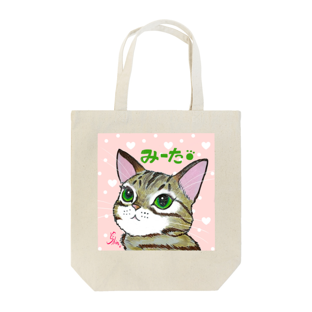 shimaneko megumi（しま猫めぐみ）のみーた Tote Bag