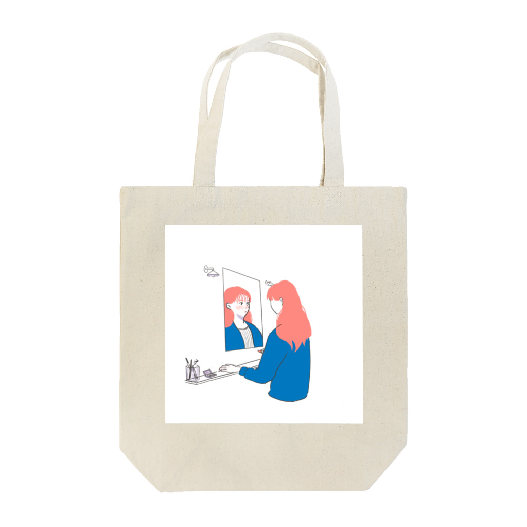 MILANO | イラストアートのわたしにどきっとするなんて Tote Bag