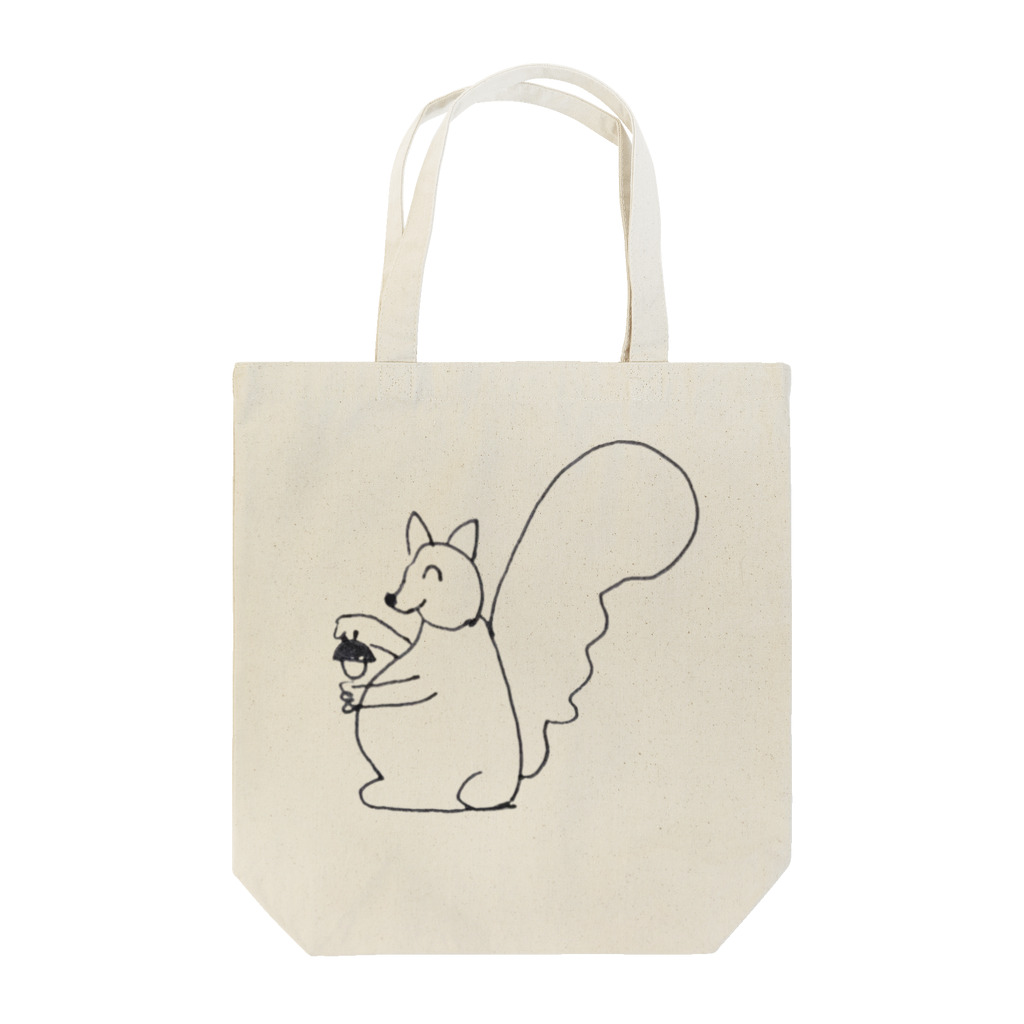 akiの母が描いたリス Tote Bag