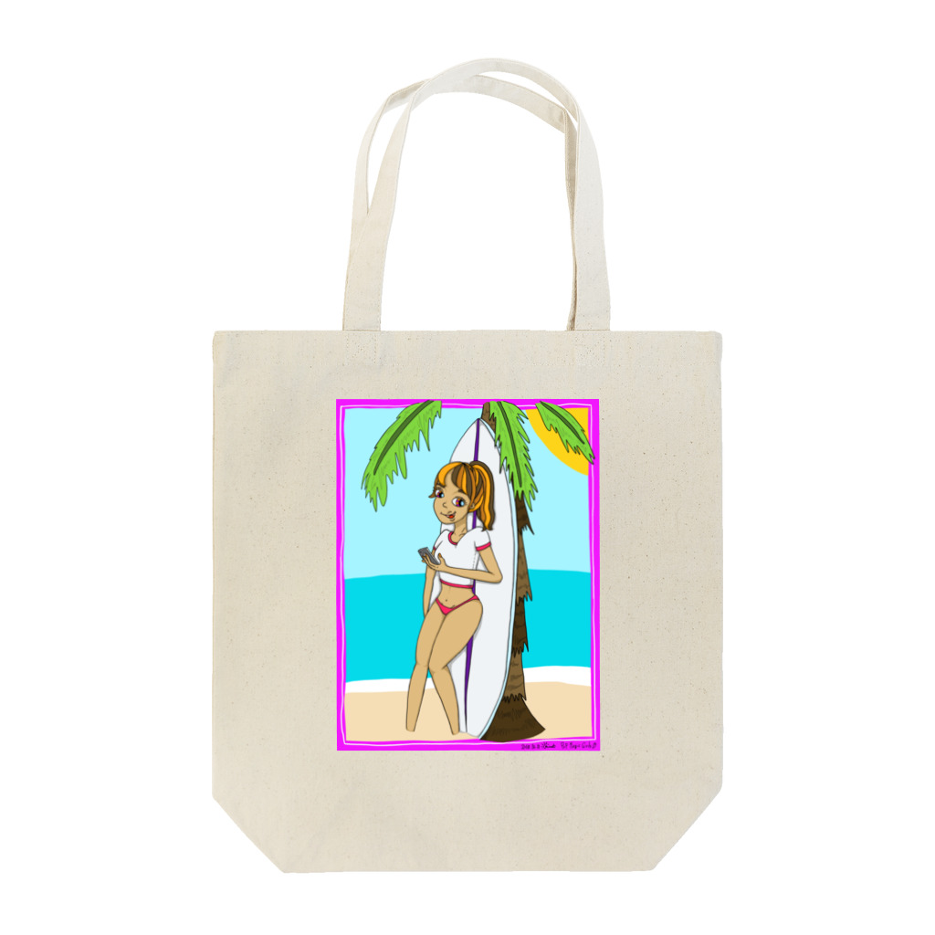 Pop Magic GirlsのSurf Girl🏄🏽‍♀️ Tote Bag