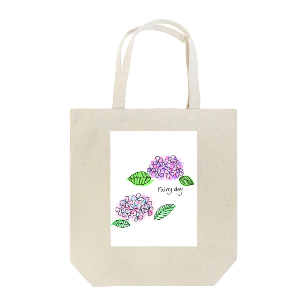 Kumapiの紫陽花 トートバッグ