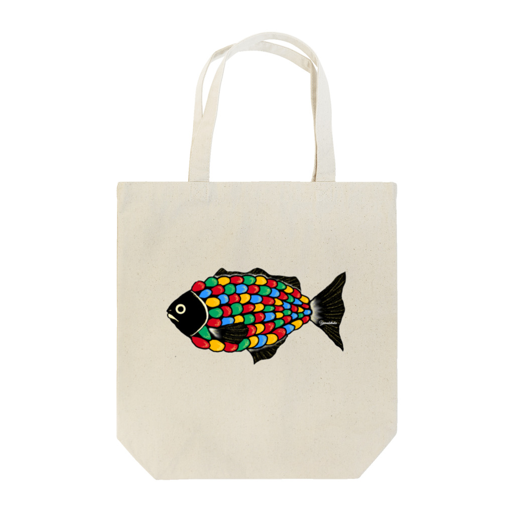 Yamadatinkuの謎の魚 Tote Bag