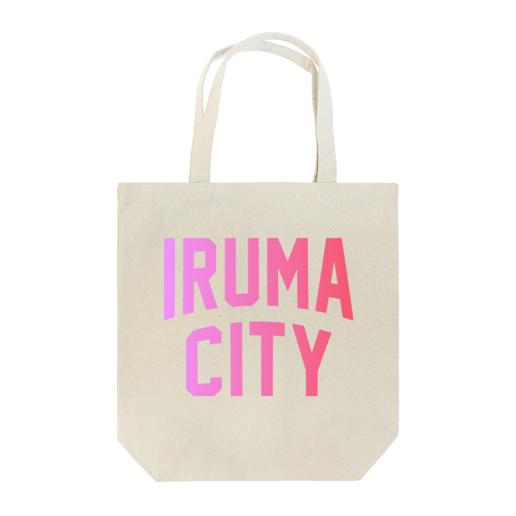 JIMOTOE Wear Local Japanの入間市 IRUMA CITY トートバッグ