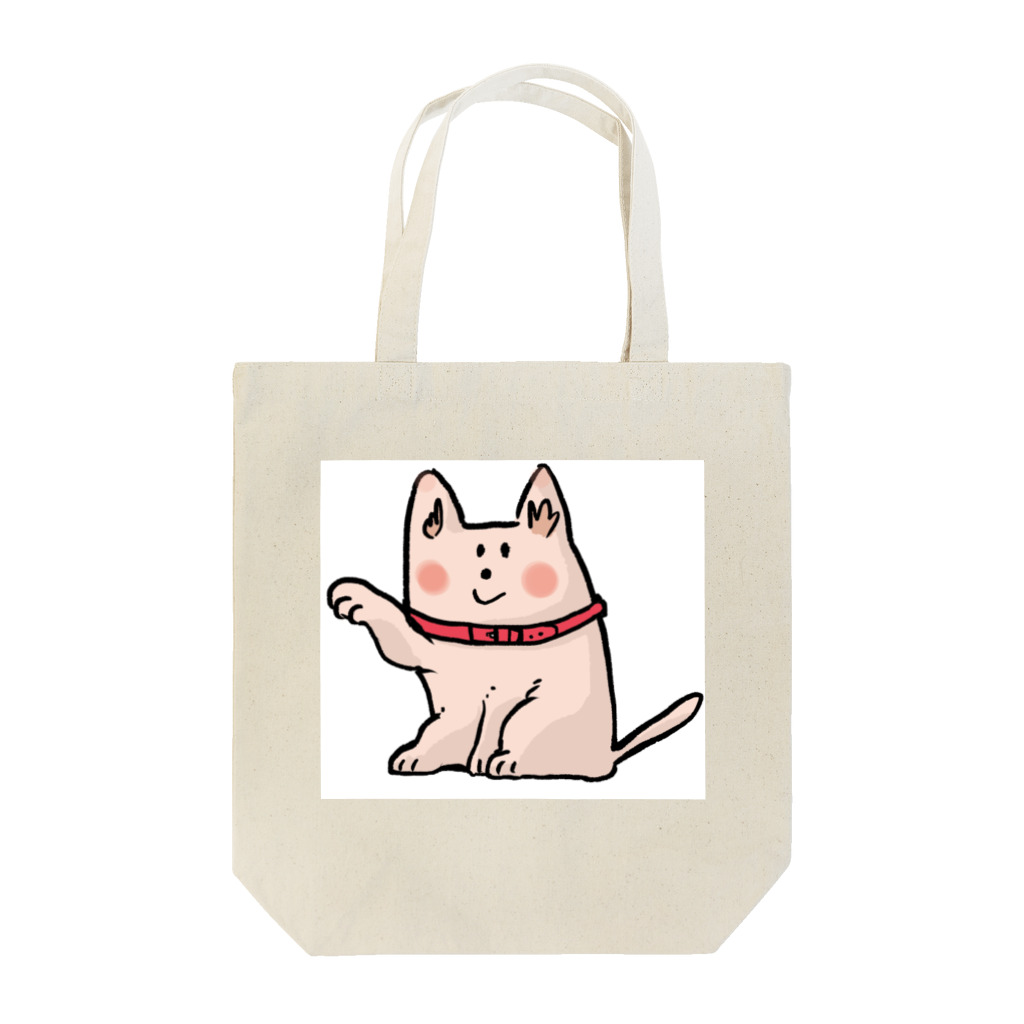 ねここショップの招き犬 Tote Bag