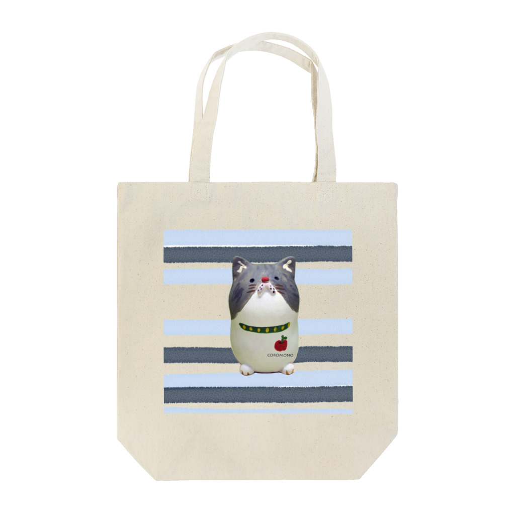 まろこのへやのころもの　ぶち猫 Tote Bag