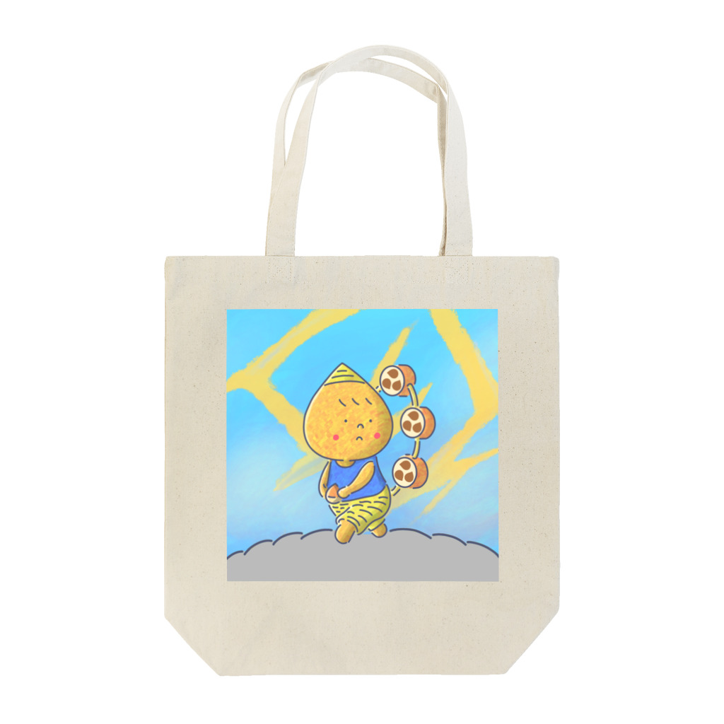 くりぼーや ショップのkuri thunder Tote Bag