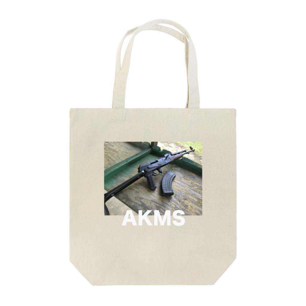 digital-graphic-artの東欧の名銃 AKMS Tote Bag