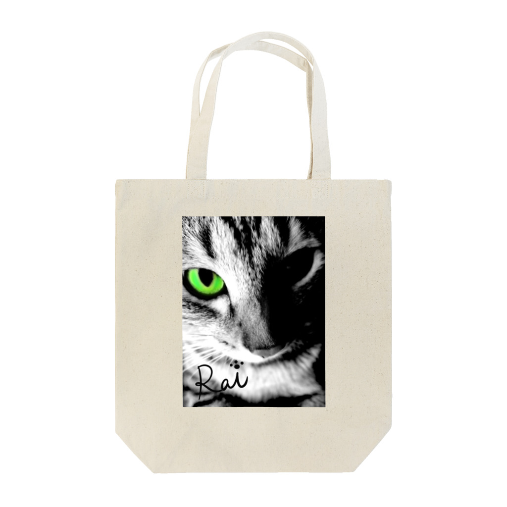 虎徹 雷蔵丸のうちの猫 Tote Bag