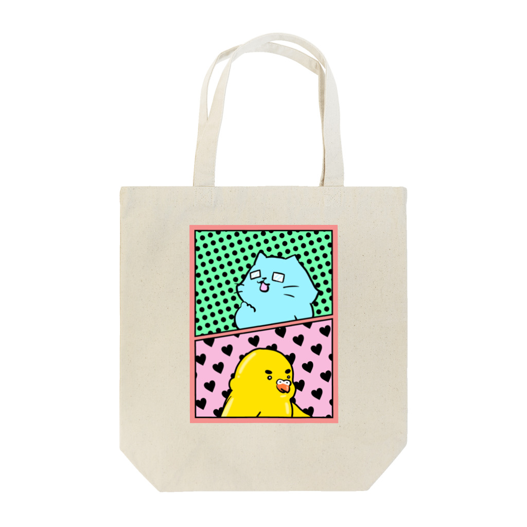 AZNDAショップ！のＰＯＹＯ！あんど　きなこ。 Tote Bag