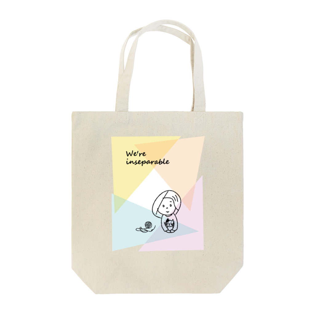 mapechiのネコとわたし Tote Bag