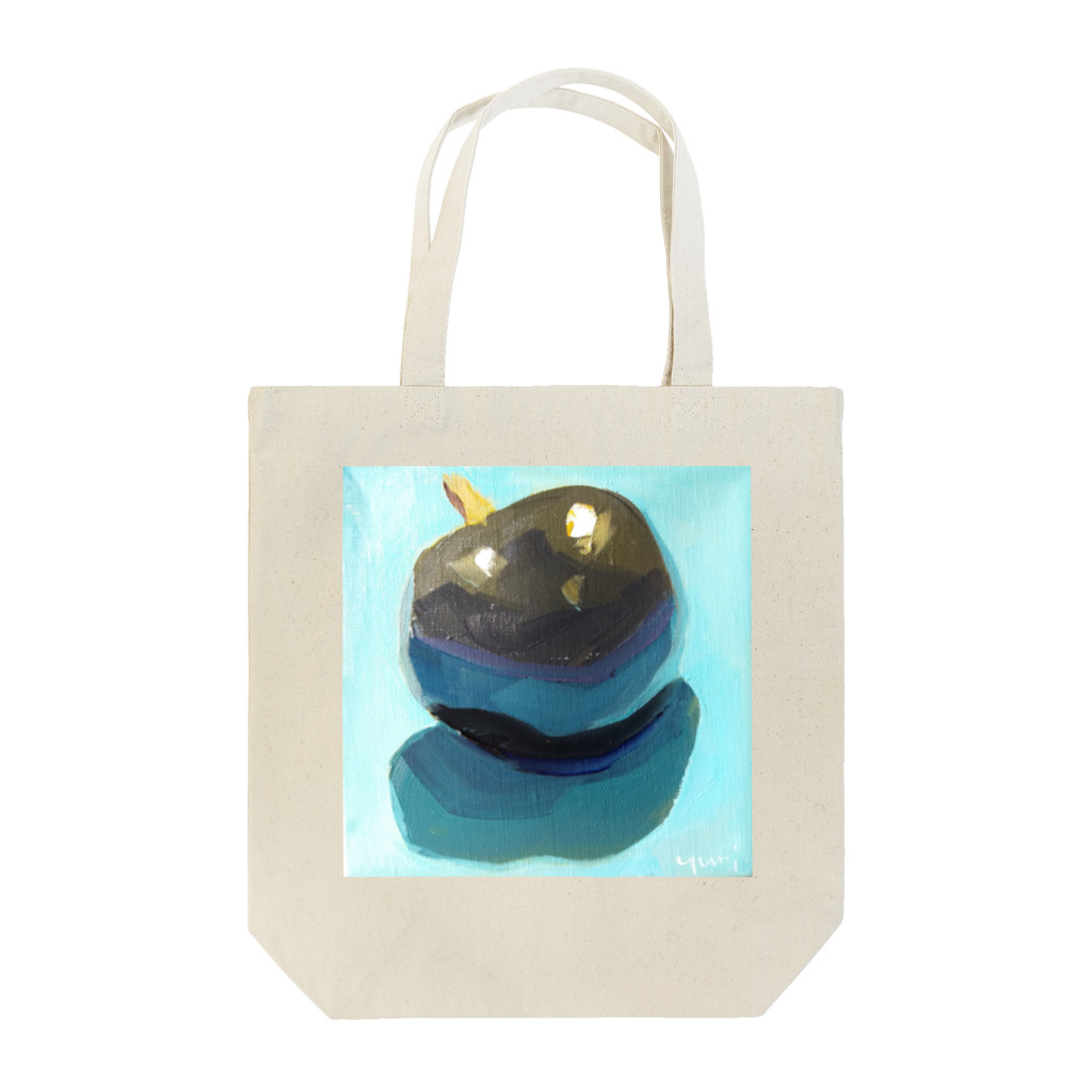 Yuri_Paintingのブラックプラム Tote Bag