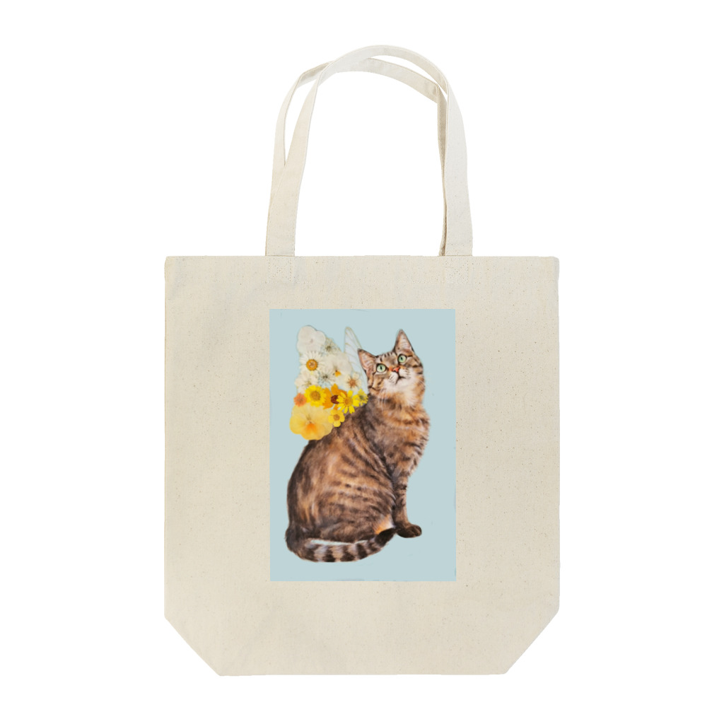 おちょぴのFlower Cat Fairies K Tote Bag