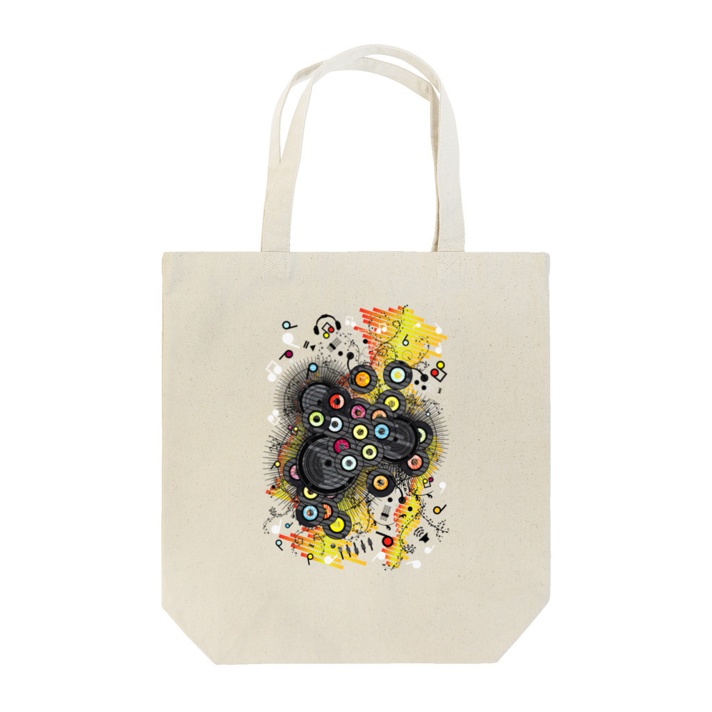 AURA_HYSTERICAの20th-Century Music Tote Bag