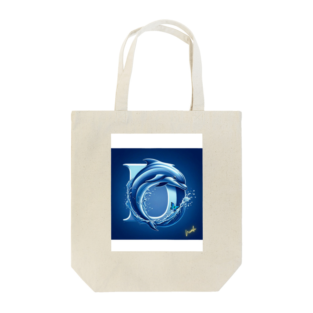 NaturalCanvasのDolphin Tote Bag