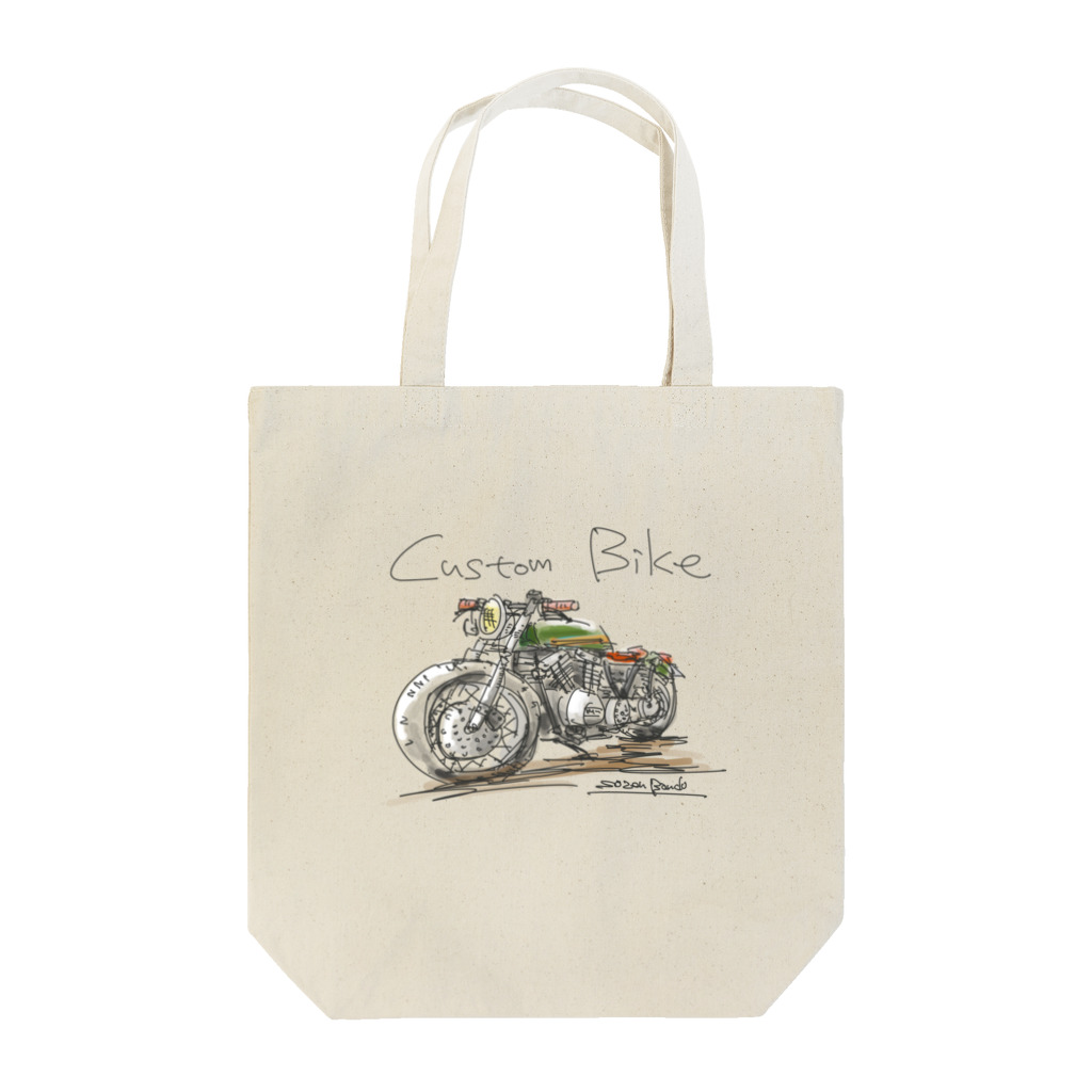 スタジオばんやのカスタムバイク　カラー Tote Bag