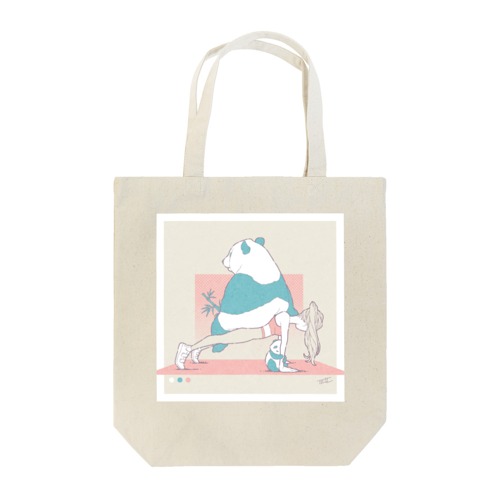 TELLのイラスト小屋の『3 colors &...』#006 Tote Bag