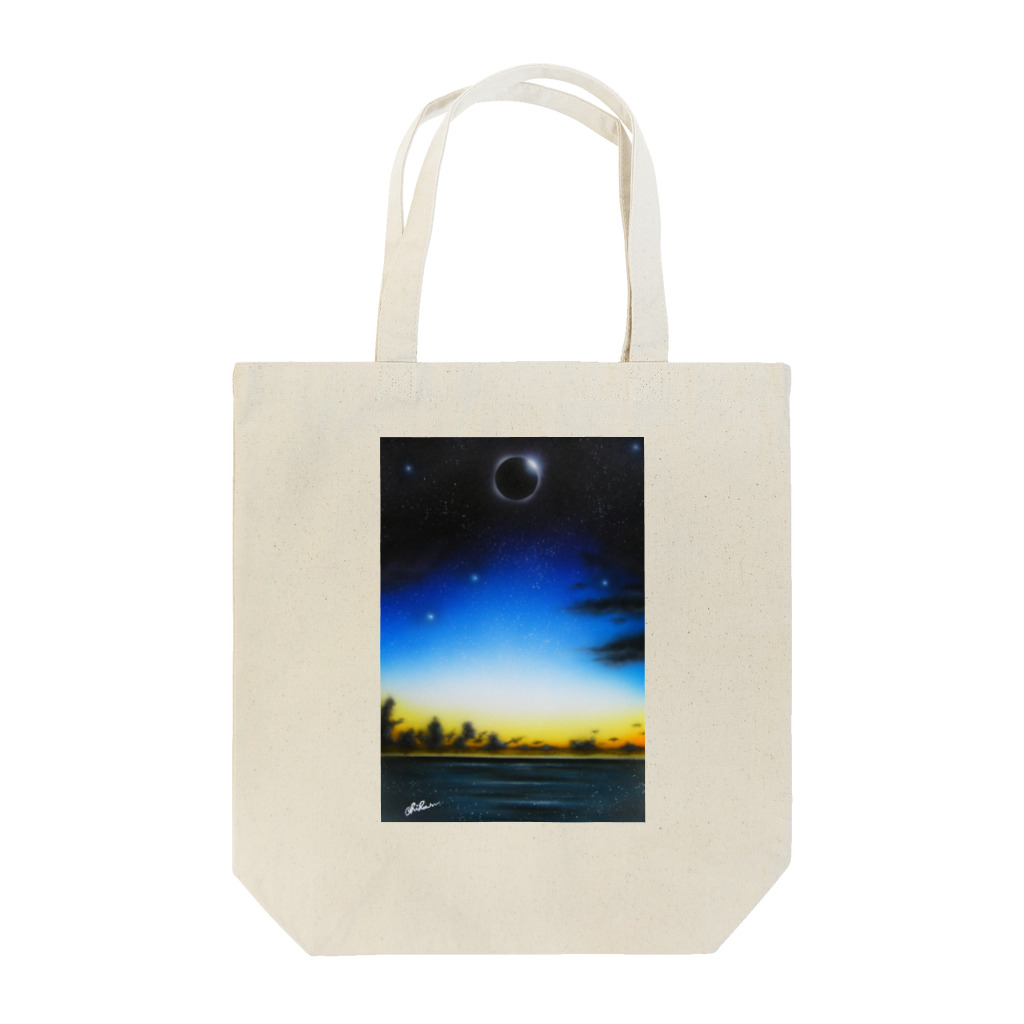 C_Colorsの皆既月食の夜 Tote Bag