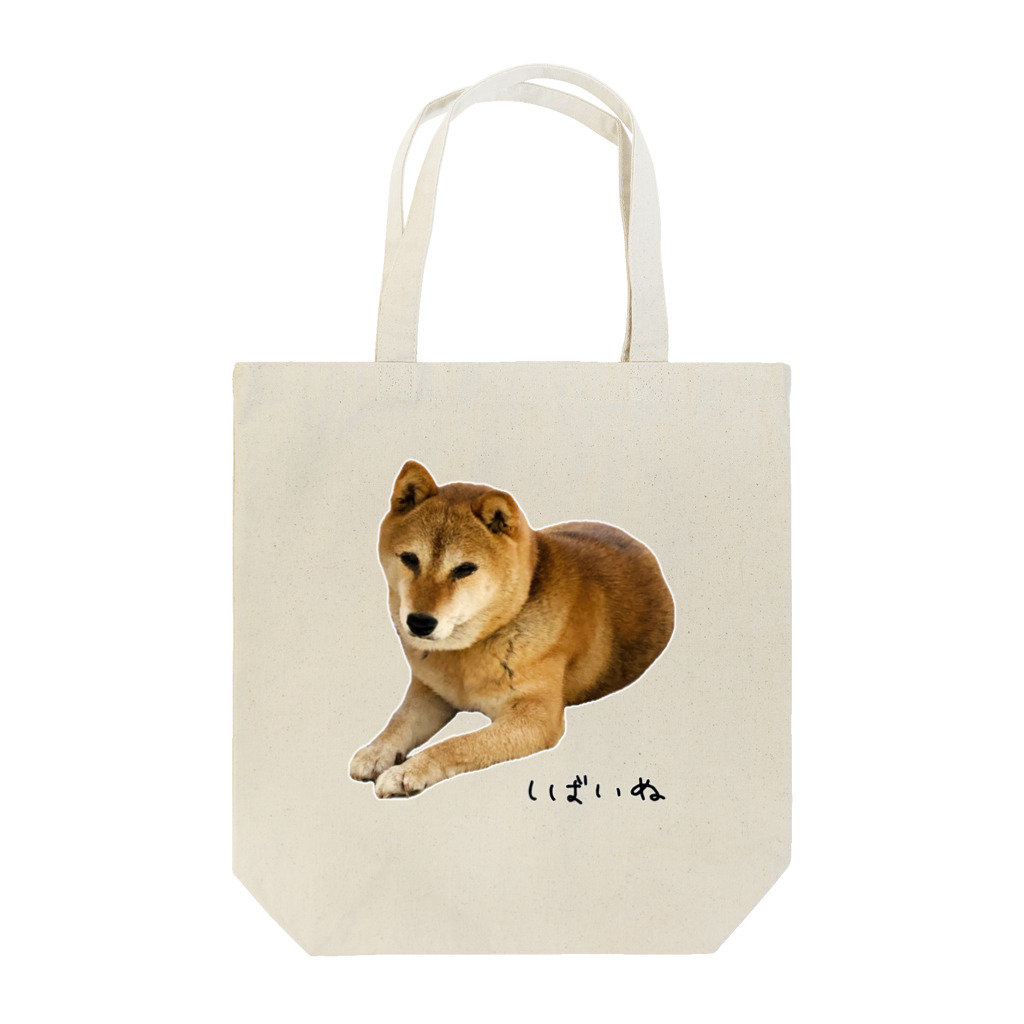 柴犬しばわんこhana873の伏せ？してる柴犬さん Tote Bag