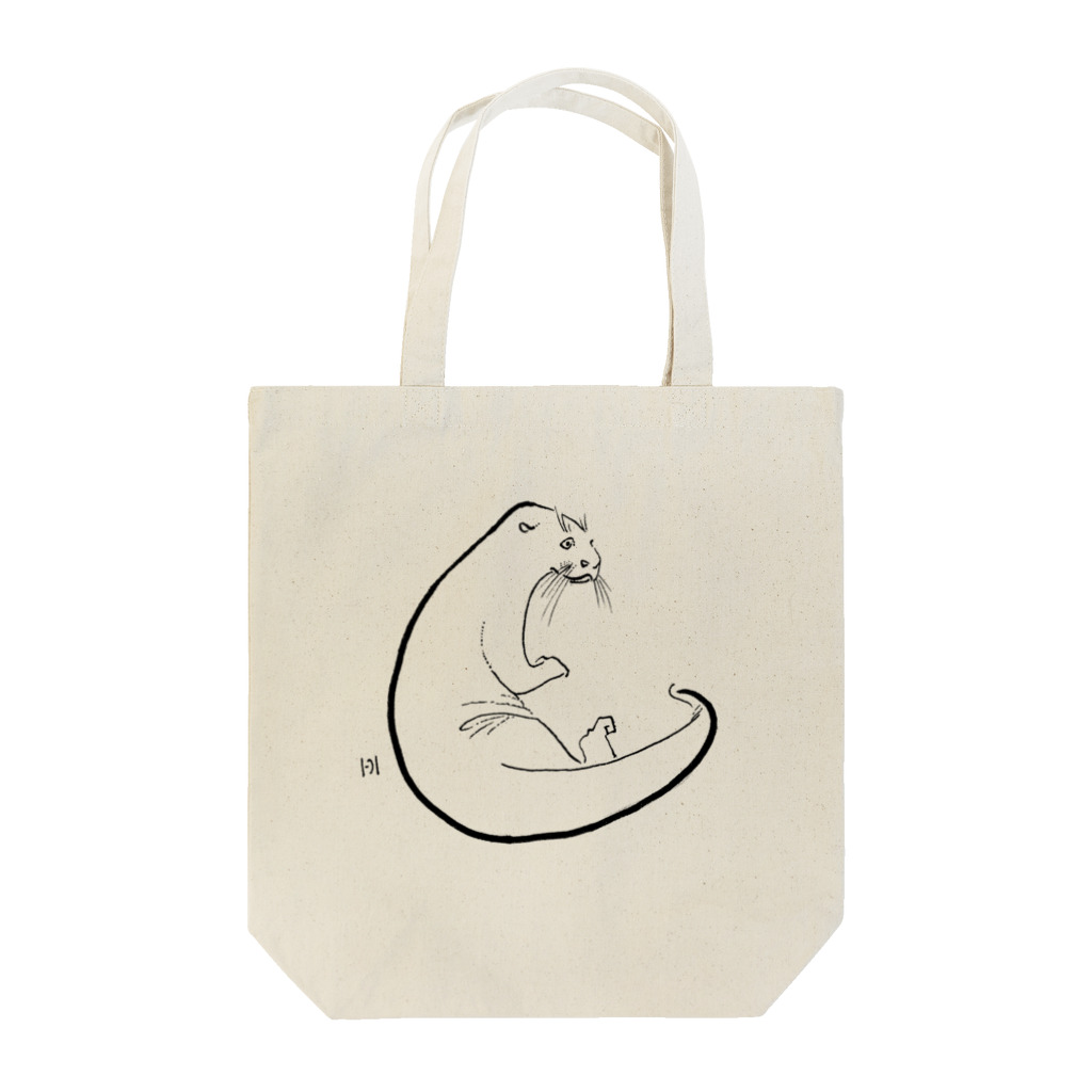 奥田久重のオオカワウソ Tote Bag