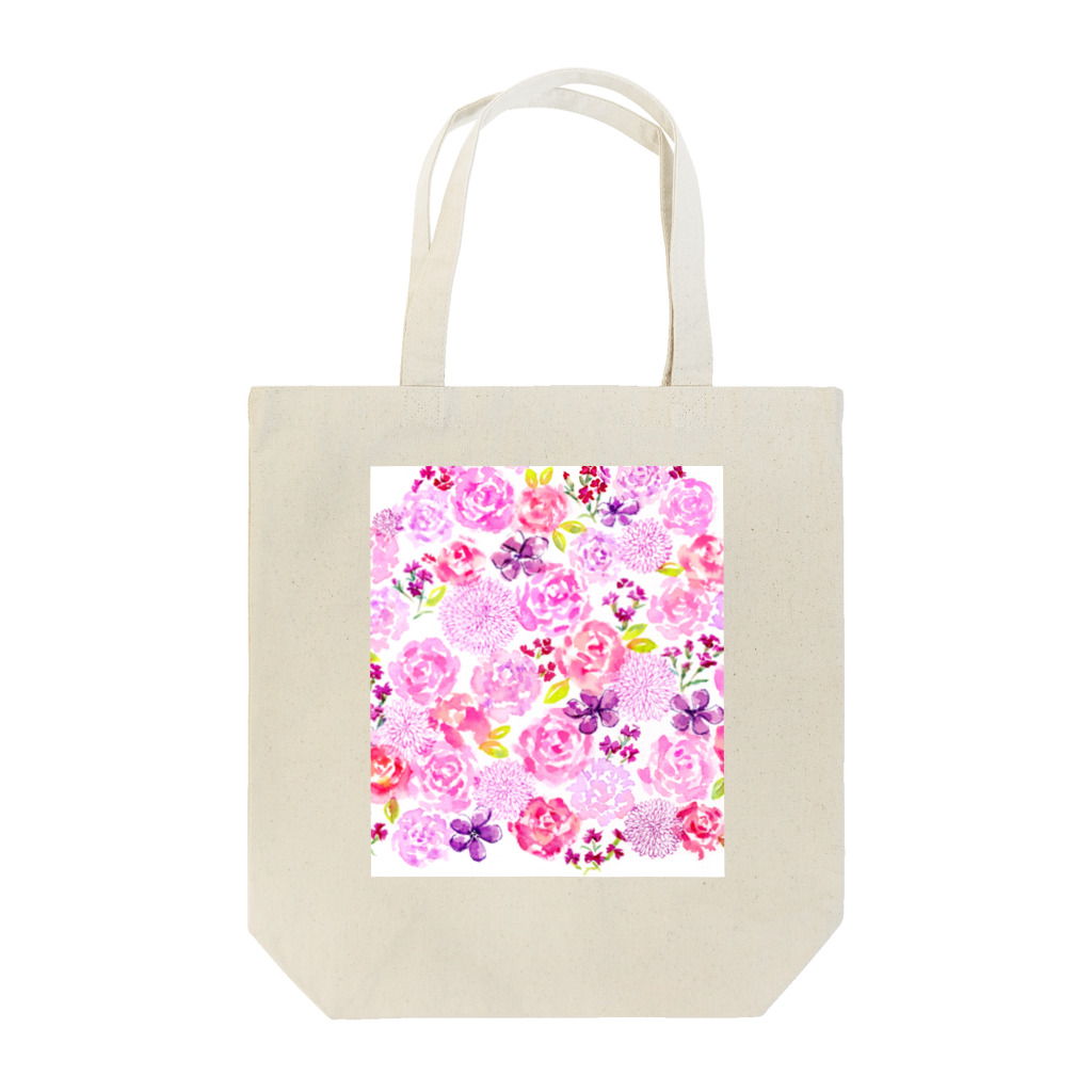 SUI_SAIのピンクの花束 Tote Bag