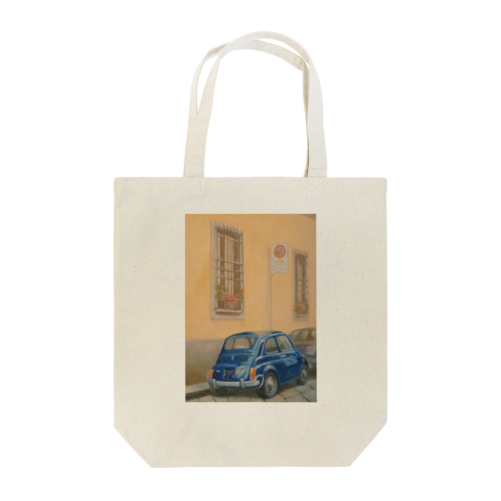 Akiyoのフィレンツェ画房 のイタリア式駐車方法 Tote Bag