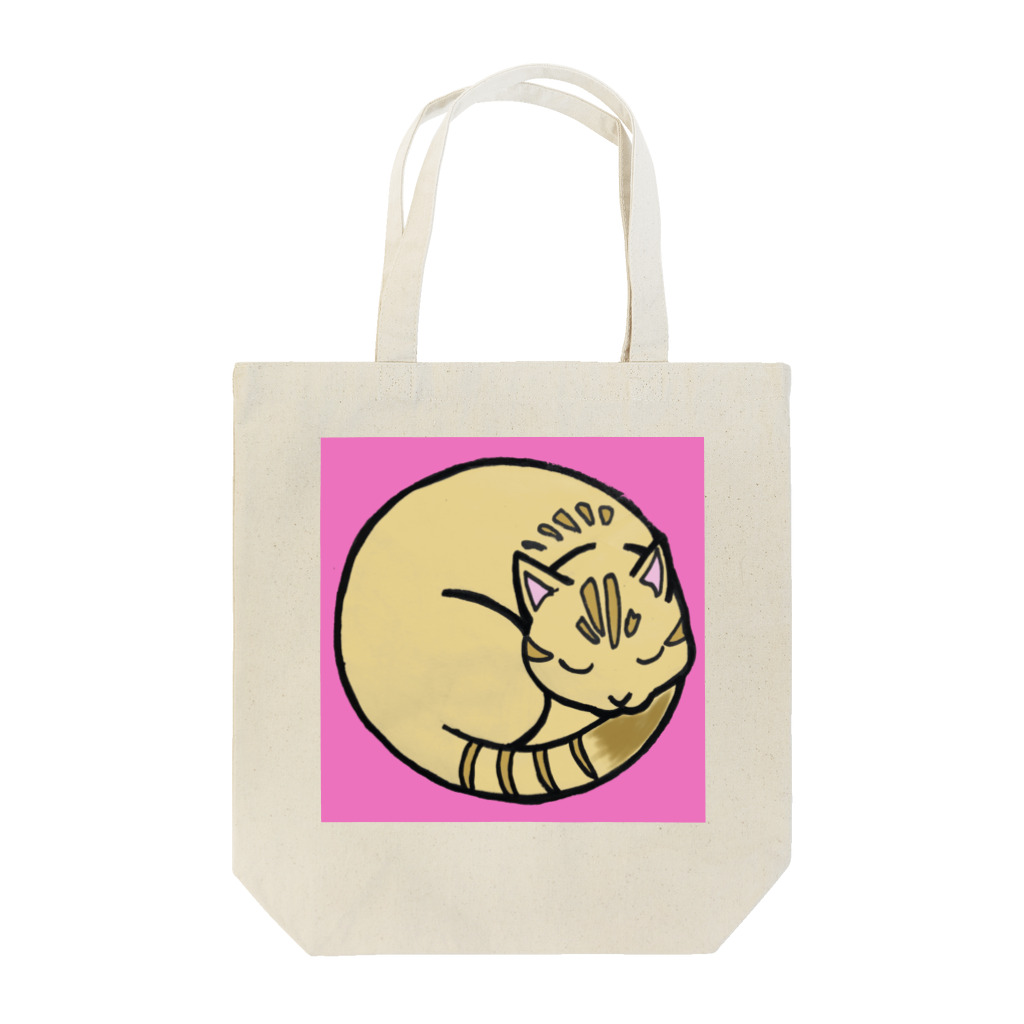 SyugodoのすやすやPink Tote Bag