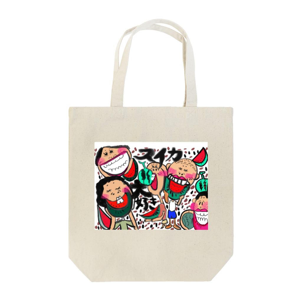 tomo1015のスイカ Tote Bag