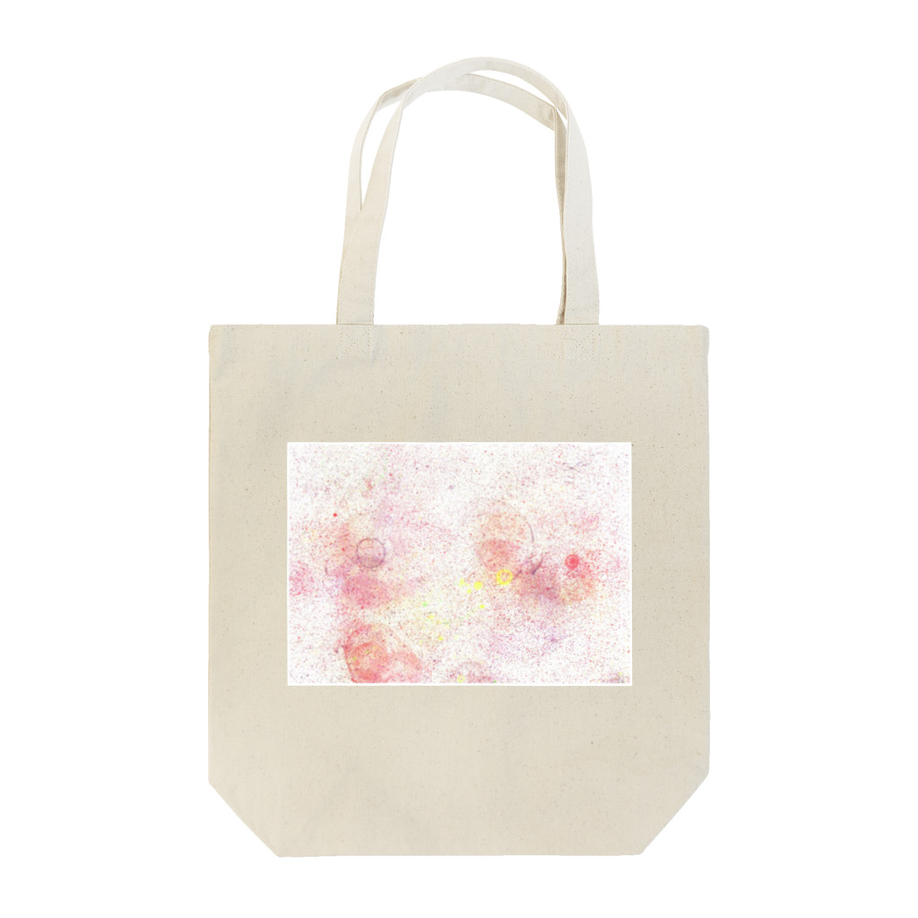 Keriiのイラストのシャボン玉アート　ピンク系 Tote Bag